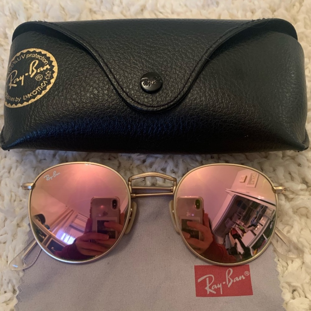 Ray-Ban Round Flash Lenses